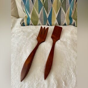 Wooden Spatula Fork Decor Canada